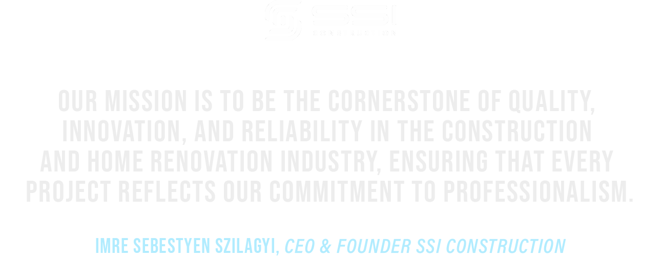 SSI Construction mission